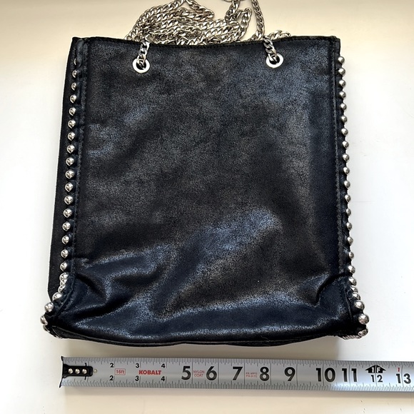 Zara Chain Strap Purse with Studded Silver Sides - Picture 7 of 10